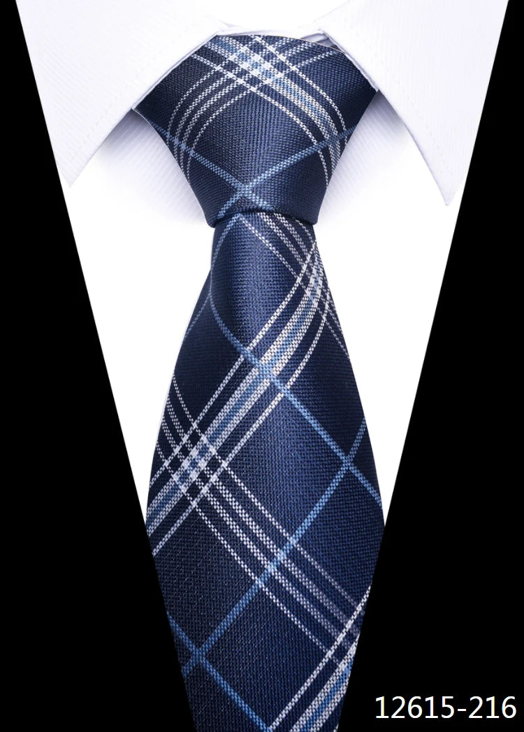 Dark Blue wedding Neck silk Tie 