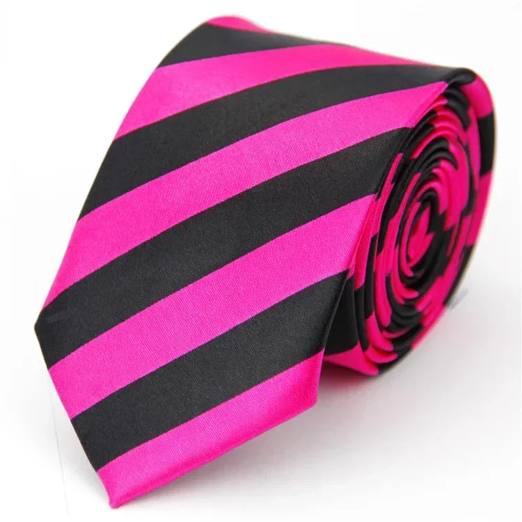 NoEnName_Null Silk Neck Tie - Plaid, Floral, Striped & More