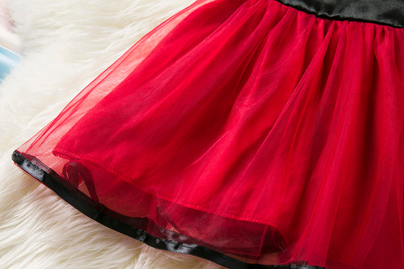 RBVH Baby Girl’s A-Line Polka Dot Dress with Bow – All-Season Fashion