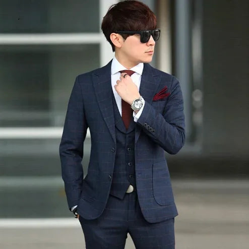 ajdsscl Safari Style Suit Jacket for Men – Cotton, Lyocell & Knit Blend for All-Season Wear