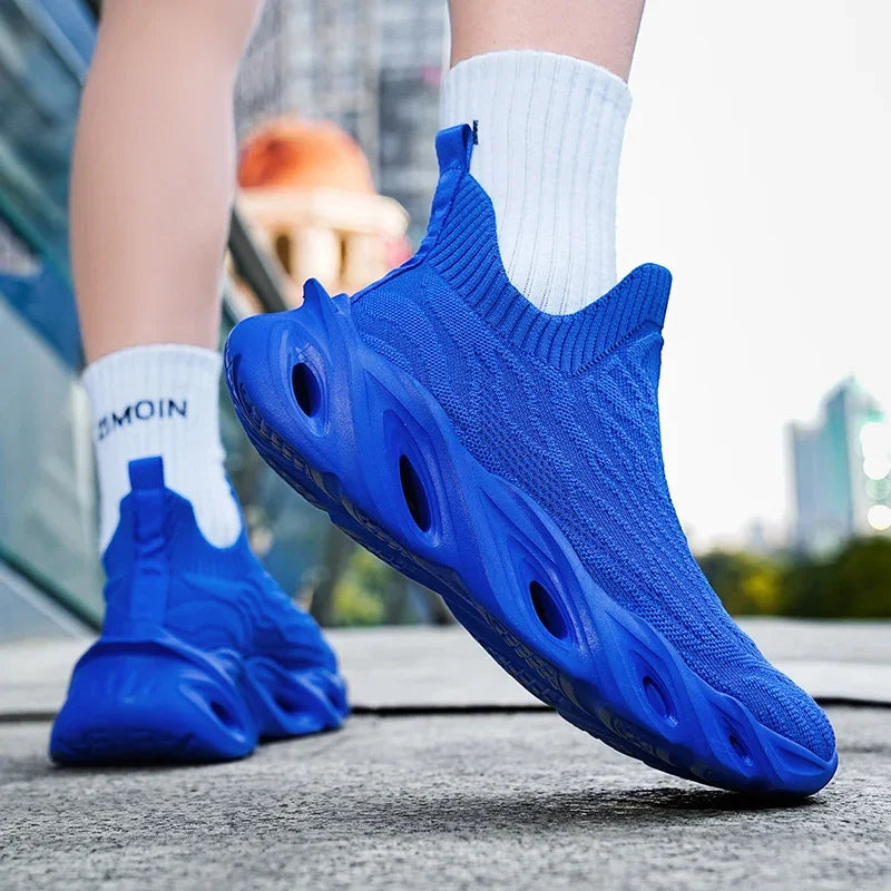ChouNiZaDi Men's Mesh Casual Shoes – Breathable, Stylish Sneakers for Everyday Comfort