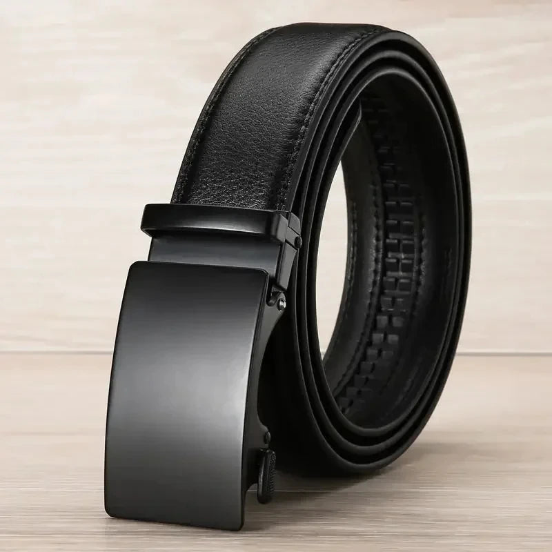 NoEnName_Null Fashion PU Belt for Men – Stylish, Durable, Adjustable Accessory