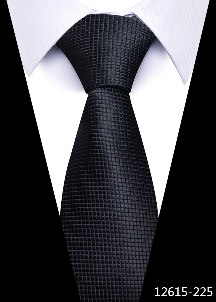 Dark Blue wedding Neck silk Tie 