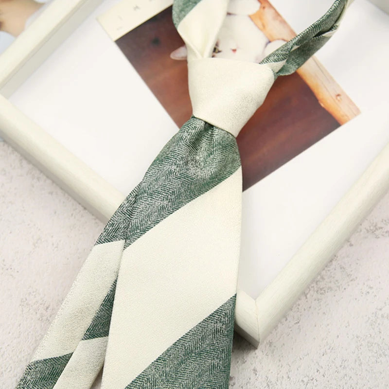 Title: Striped Polyester Neck Tie