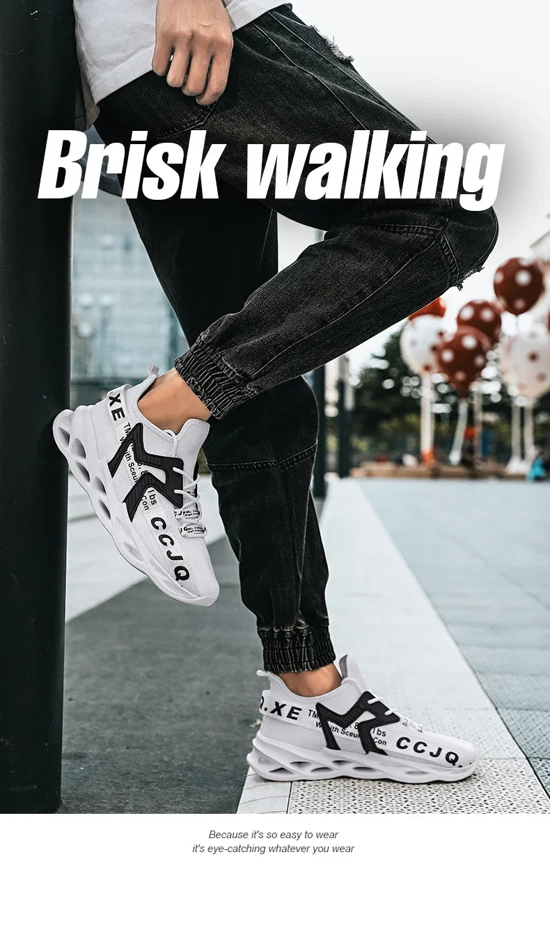 GENDAWAY Men’s Breathable Mesh Casual Sports Loafers - Comfortable, Stylish, and Versatile Footwear