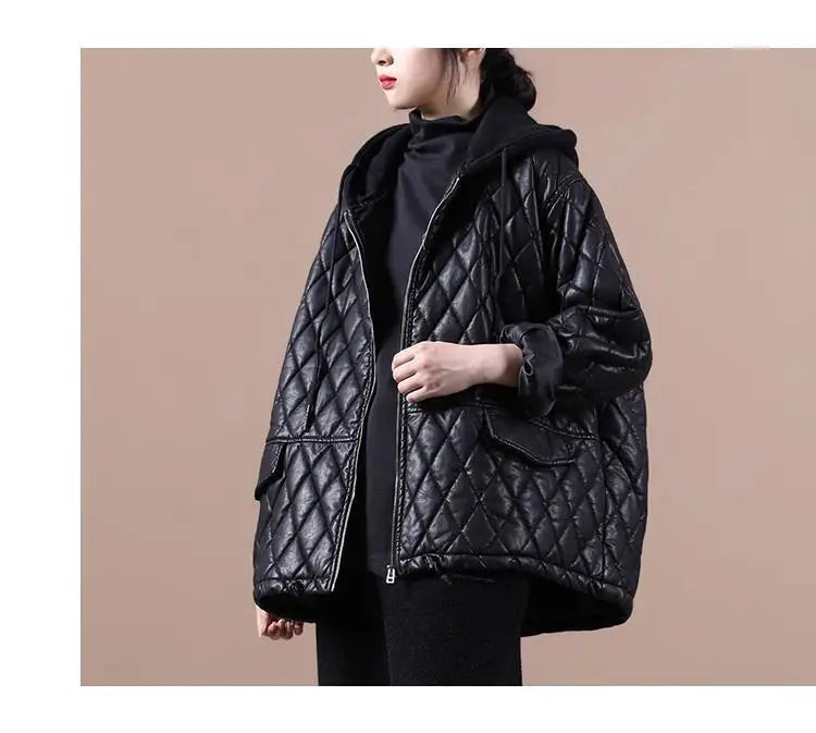 :Premium Women’s Hooded Cotton-Polyester Jacket – Stylish, Warm & Affordabl