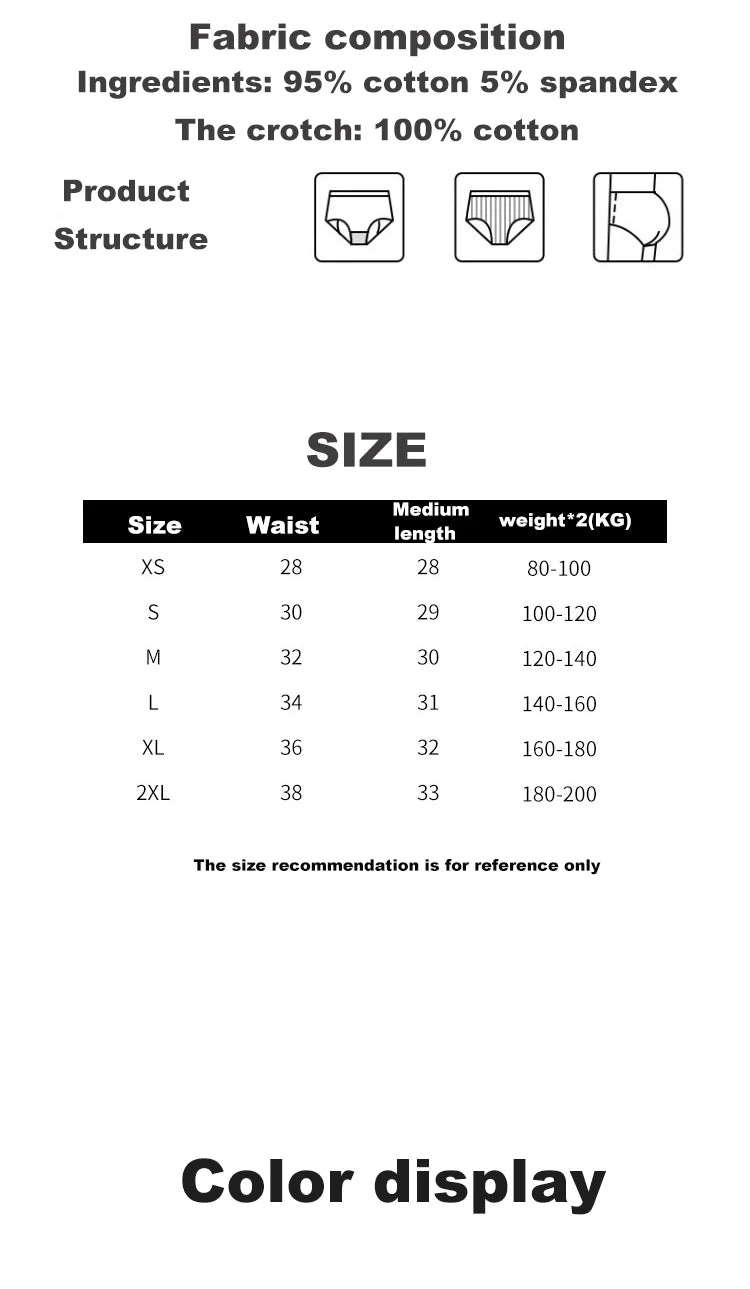 Chen Asta Women High-Rise Cotton Briefs Comfortable & Soft Menstrual Panties (Multiple Sizes)