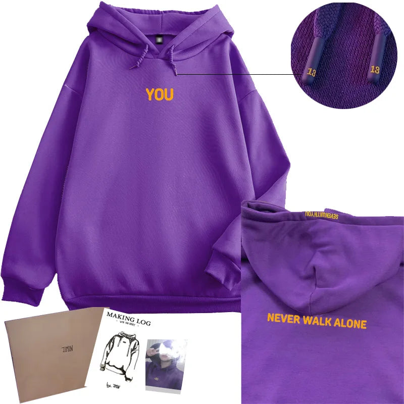 Aikooki Women's Y2K Style Hooded Hoodie – Embroidered Fleece Sweatshirt, All-Season