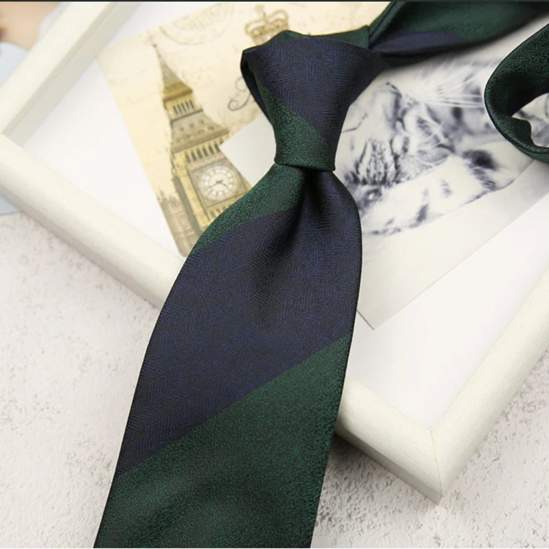 Title: Striped Polyester Neck Tie