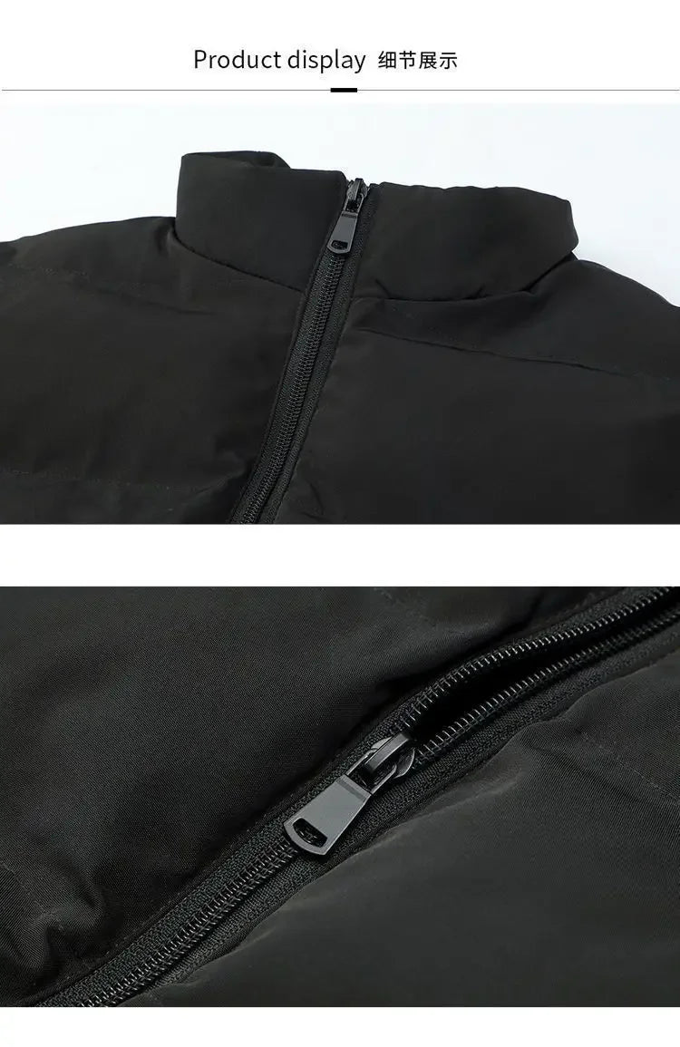 2023 Autumn/Winter Men’s Solid Colour Sleeveless Vest - Cozy, Warm, and Versatile
