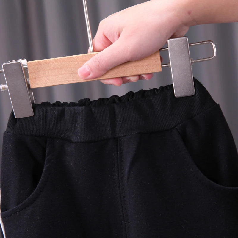 NoEnName_Null Boys Animal Print Pullover Coat Set (Ages 1-5Y) – Comfortable & Stylish for Spring