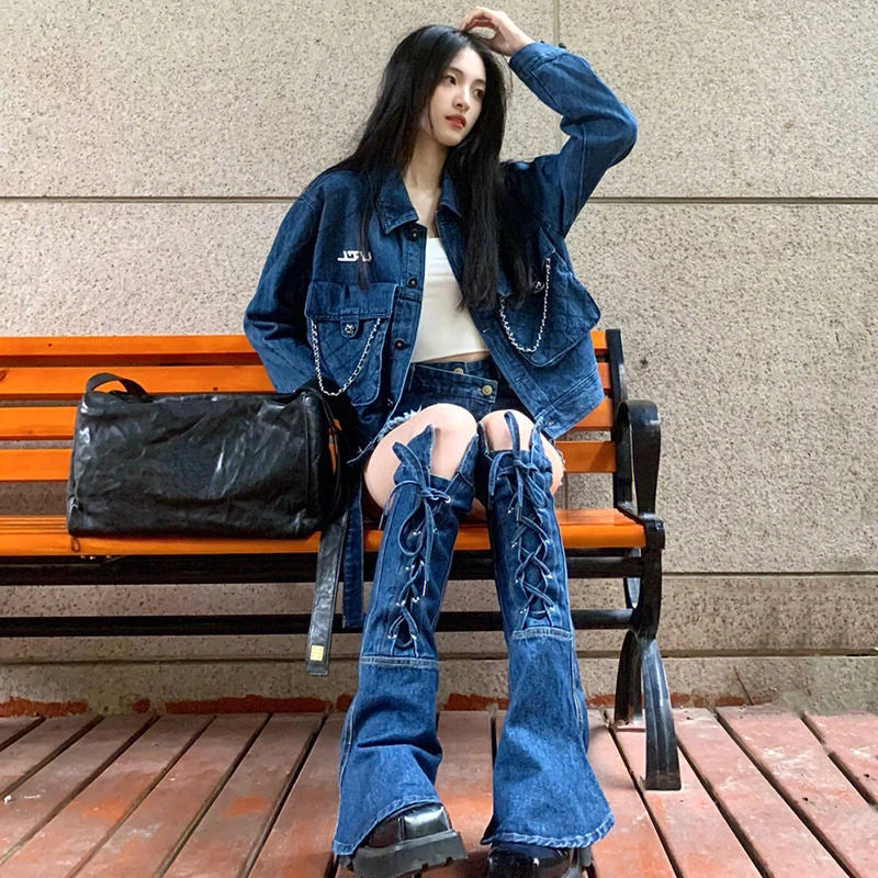 HIKIGAWA Women's Office Lady A-Line Dress – Pullover with Turn-Down Colla