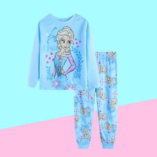 Disney Unisex Cartoon Pajamas for Kids (Ages 4-6Y) – Soft Cotton, Fun & Comfortable for All Seasons