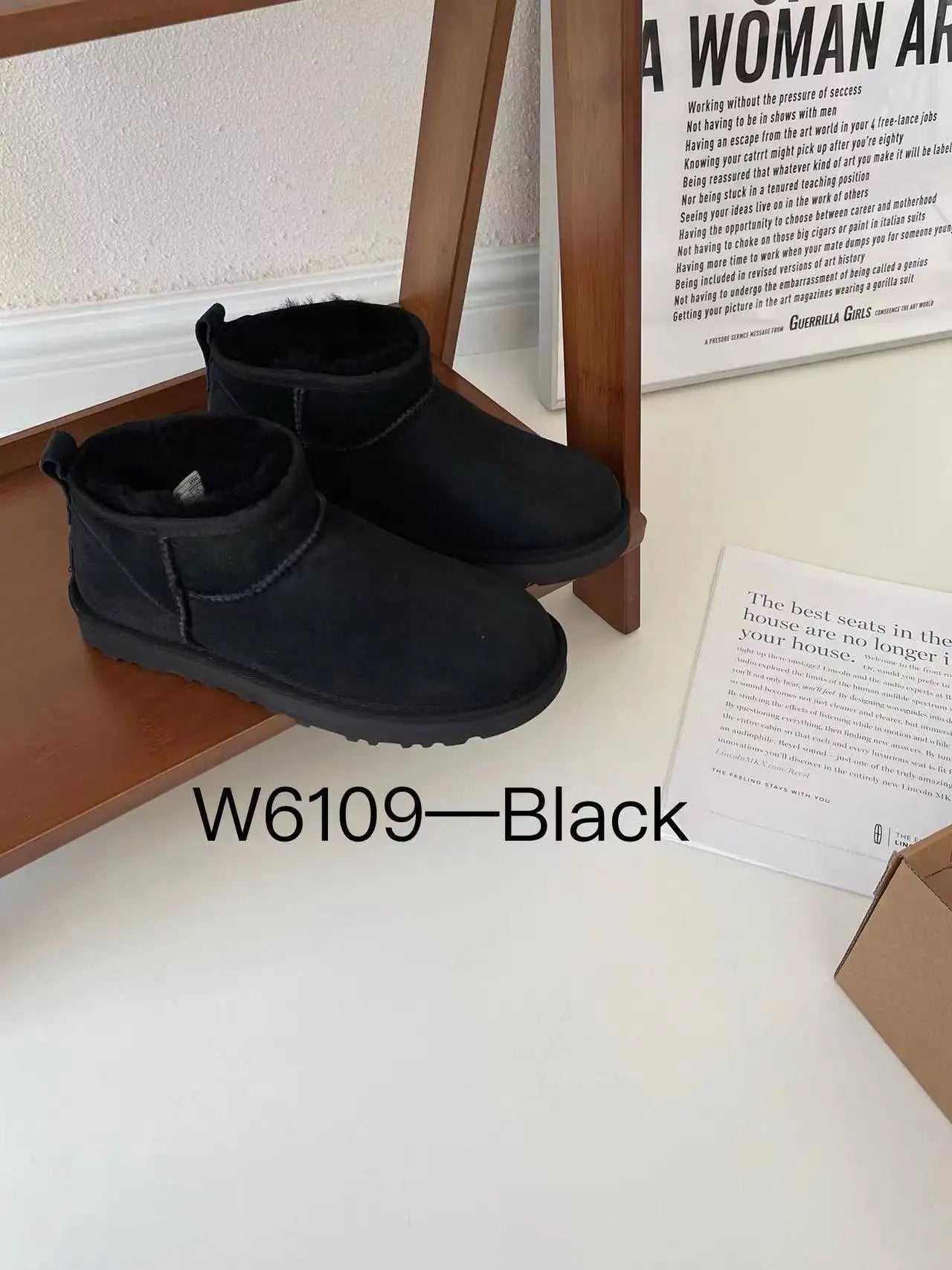 Derbies Women's Winter Fur-Lined Home Cotton Shoes - Waterproof Platform, Sheepskin Insole, Solid Color, Comfortable & Cozy