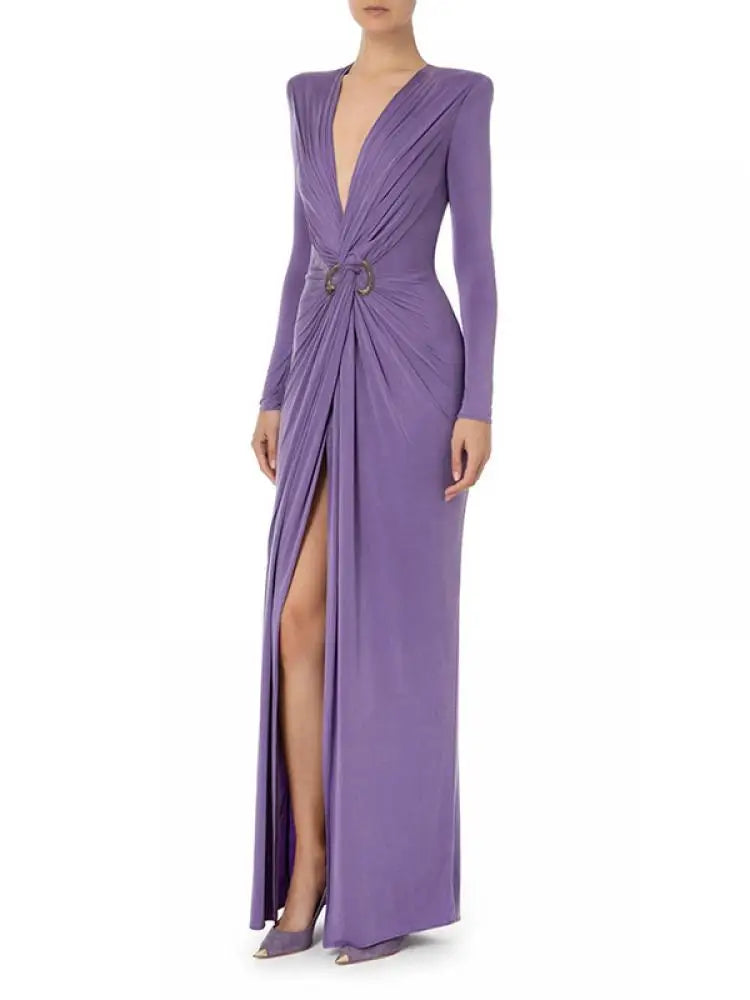 UOOZEE Women's A-Line Ankle-Length Dress