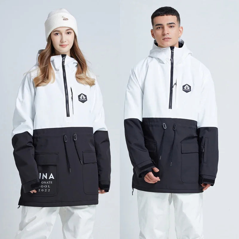 NoEnName_Null Men's Cotton-Filled Winter Jacket – Youthful Vitality for Autumn & Winter Travel