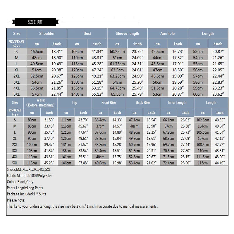 Men’s Solid Color Casual Set – Comfortable Polyester with Notched Collar & Elastic Waist