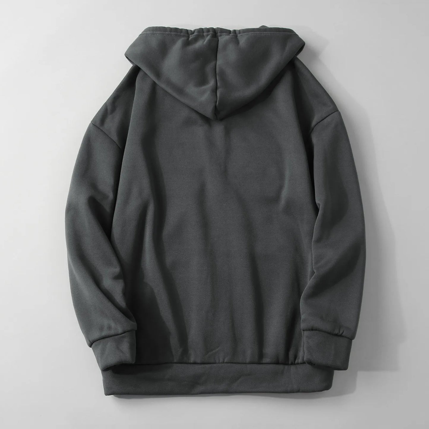 NoEnName_Null Women's Casual Hooded Print Hoodie – All-Season Loose Fit Pullover Jacket