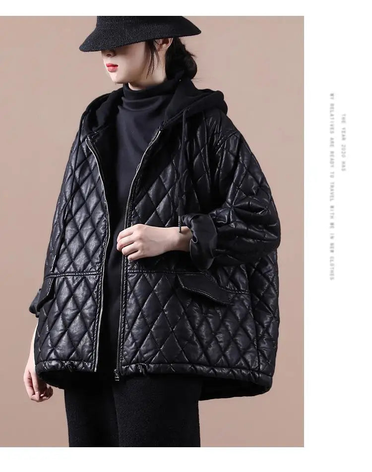 :Premium Women’s Hooded Cotton-Polyester Jacket – Stylish, Warm & Affordabl