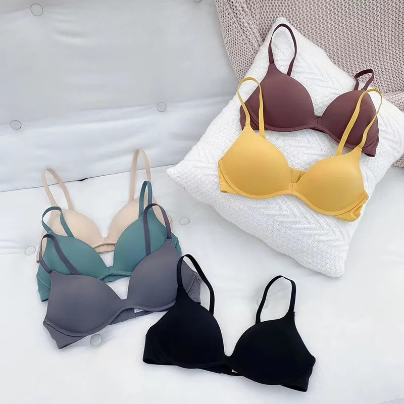 BANNIROU Women’s Push-Up Bra – Wire-Free Comfort