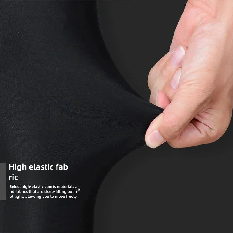 YOUONGWEAR Men's Compression Shorts and Running Tights