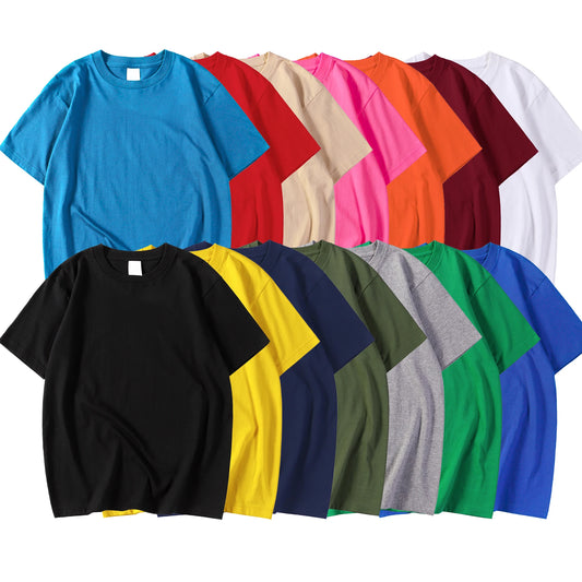 Summer Women Solid Color T-Shirts Comfortable All-Match Multicolor Clothes Loose O-Neck Short Sleeve Casual Female Tops