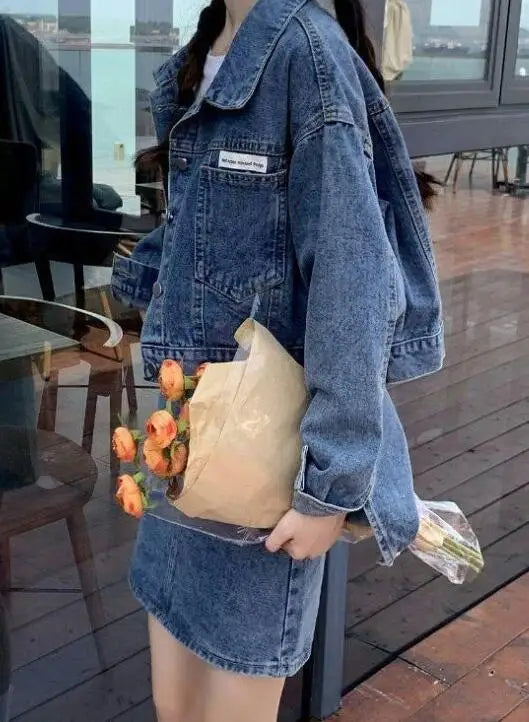 VXO Women's Mori Girl Style Denim Dress – Spring/Summer Collection
