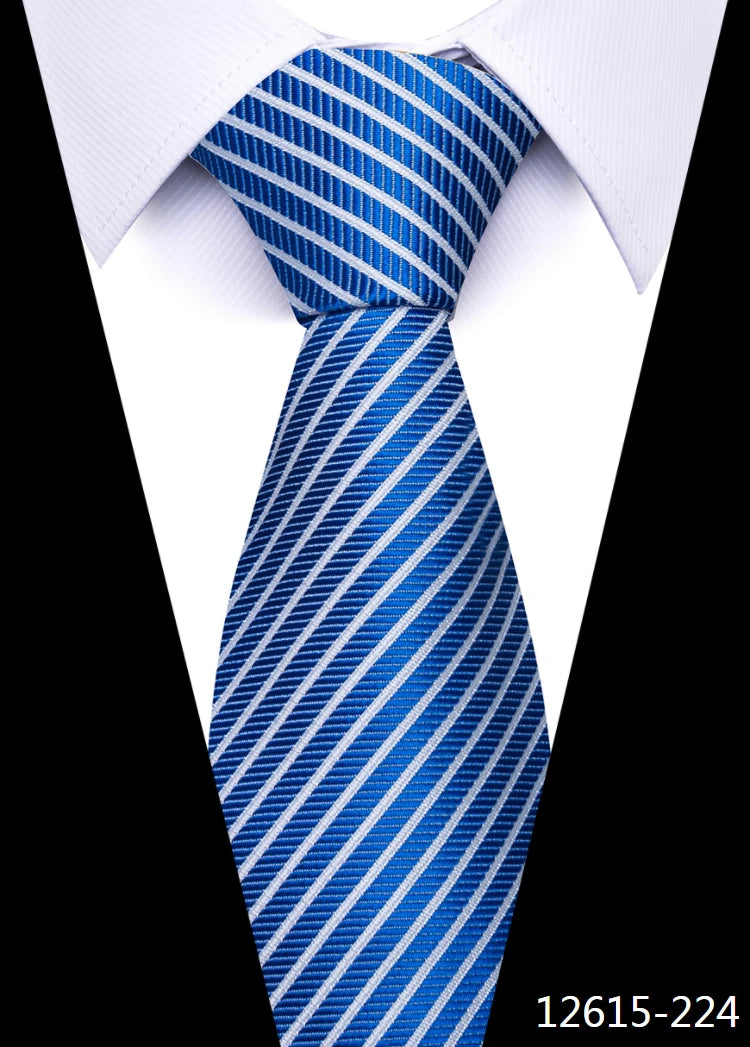 Dark Blue wedding Neck silk Tie 