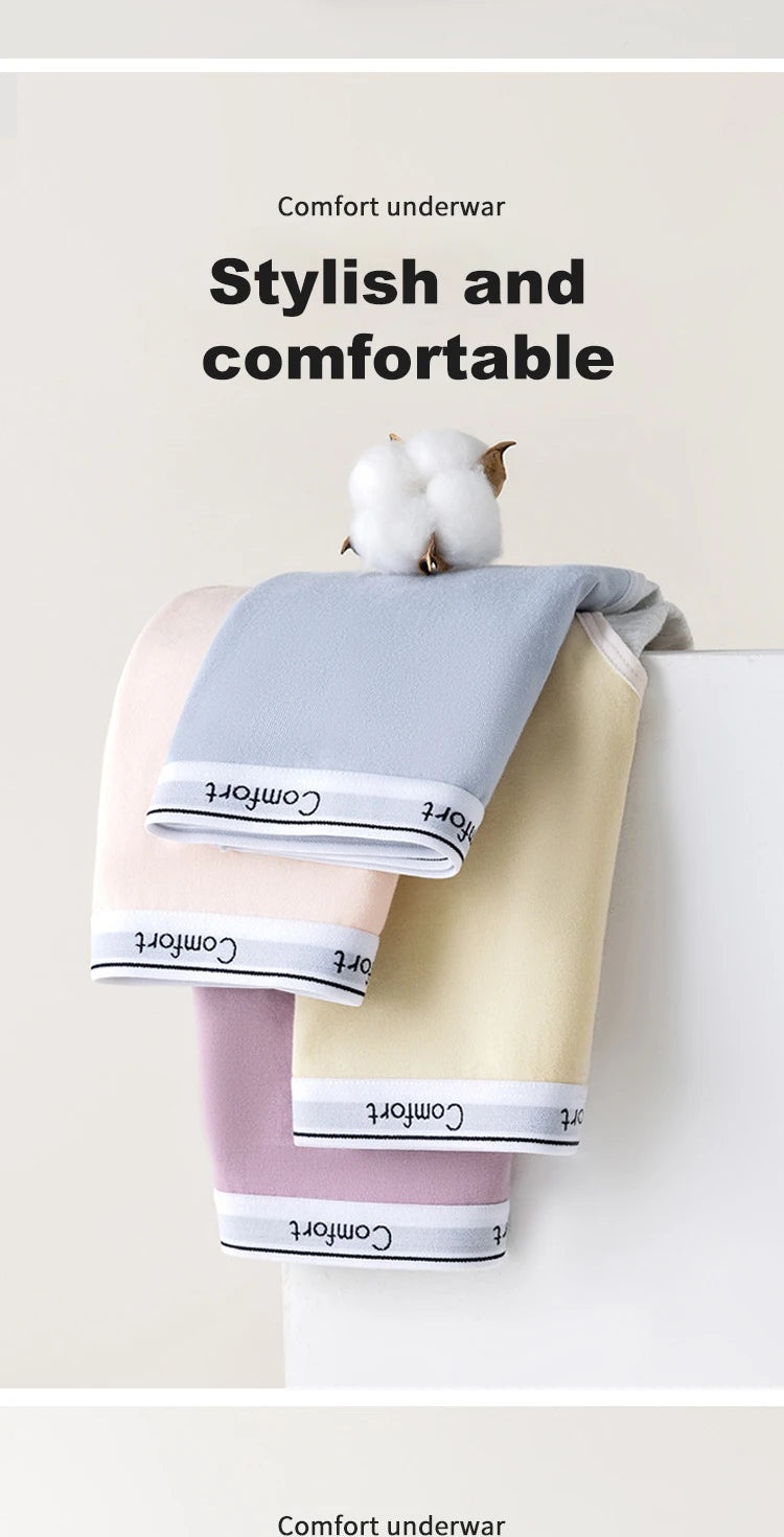 Chen Asta Women High-Rise Cotton Briefs Comfortable & Soft Menstrual Panties (Multiple Sizes)