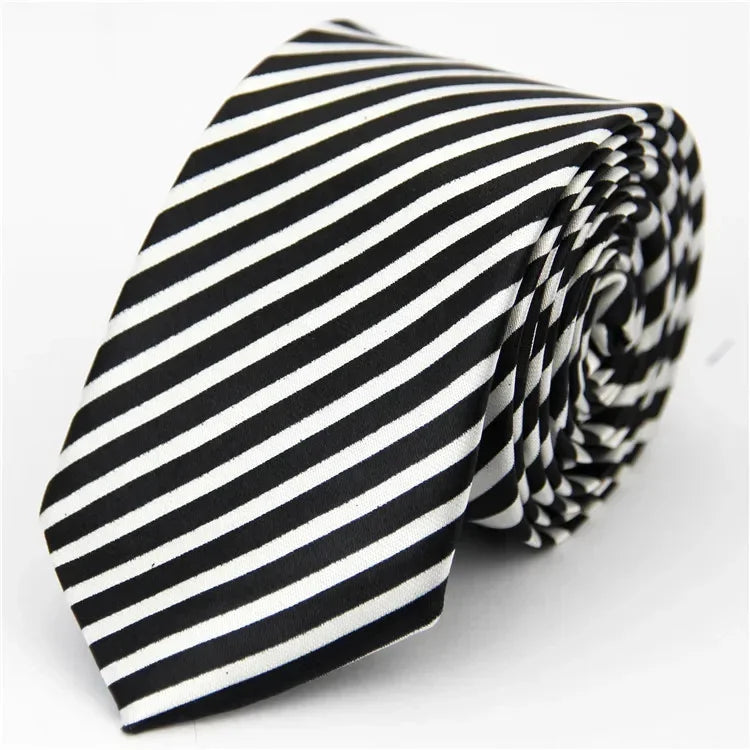 NoEnName_Null Silk Neck Tie - Plaid, Floral, Striped & More