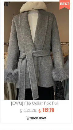 NoEnName_Null Women's Winter Splice Plush Scarf – Stylish & Cozy Casual Accessory