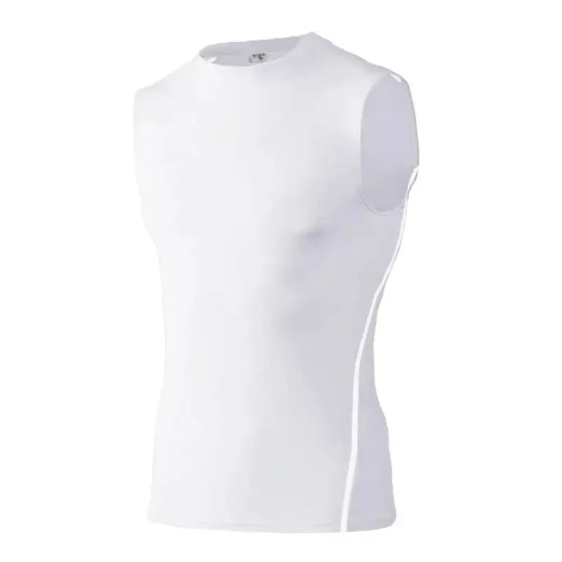 Chen Asta Men's Sports Tank Top - Polyester Spandex Running Shirt for Summer Travel & Fitness
