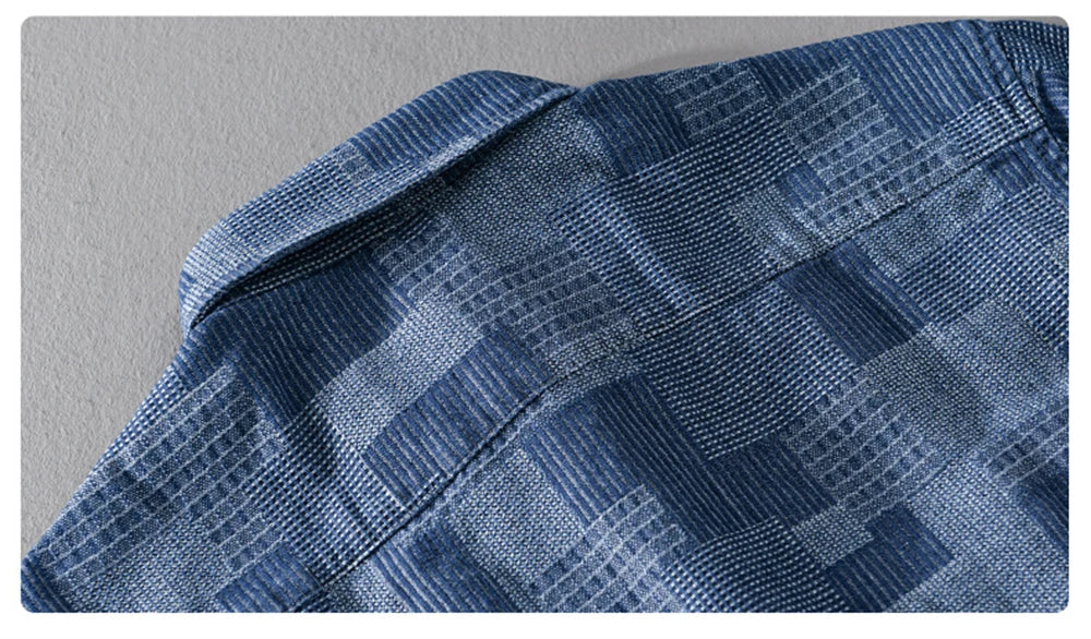 Summer cargo shirts men fashion short sleeve shirt workwear Tops loose Casual jeans for Young men