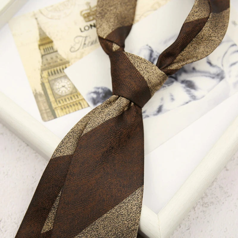 Title: Striped Polyester Neck Tie