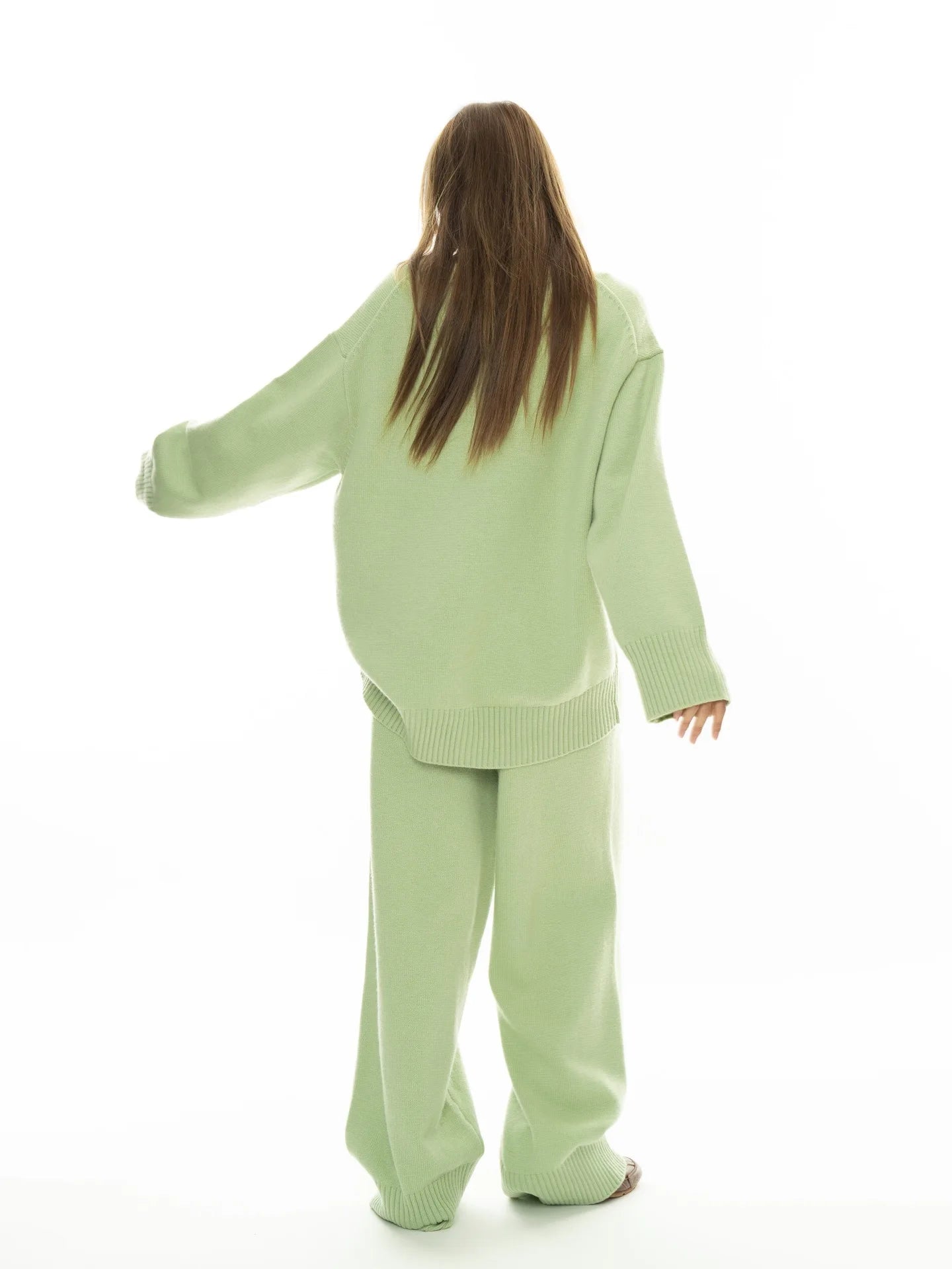 NoEnName_Null Women's Winter Splice Plush Scarf – Stylish & Cozy Casual Accessory