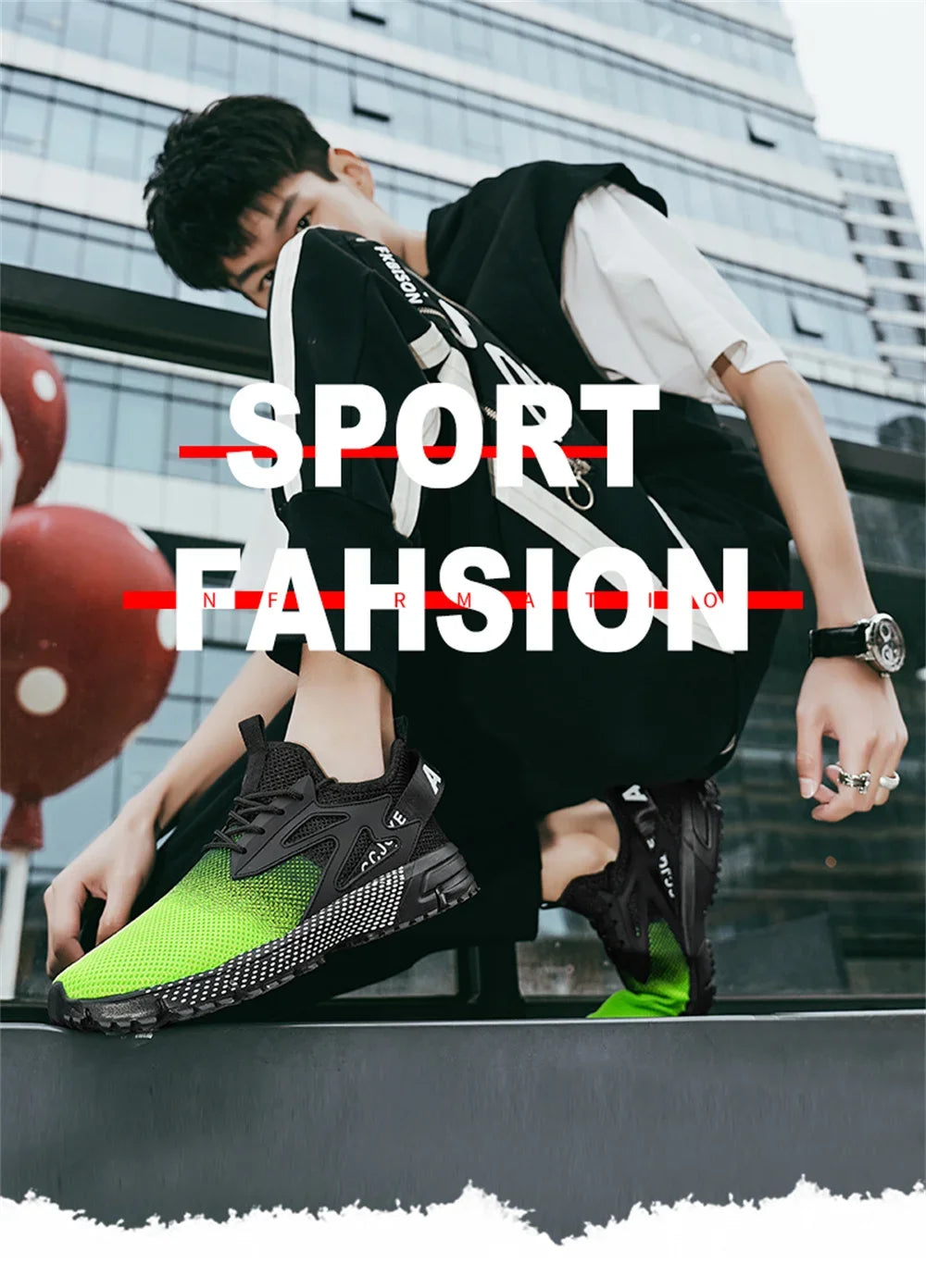 ChouNiZaDi Men's Breathable Mesh Sports Loafers – Casual, Athletic & Trendy Shoes