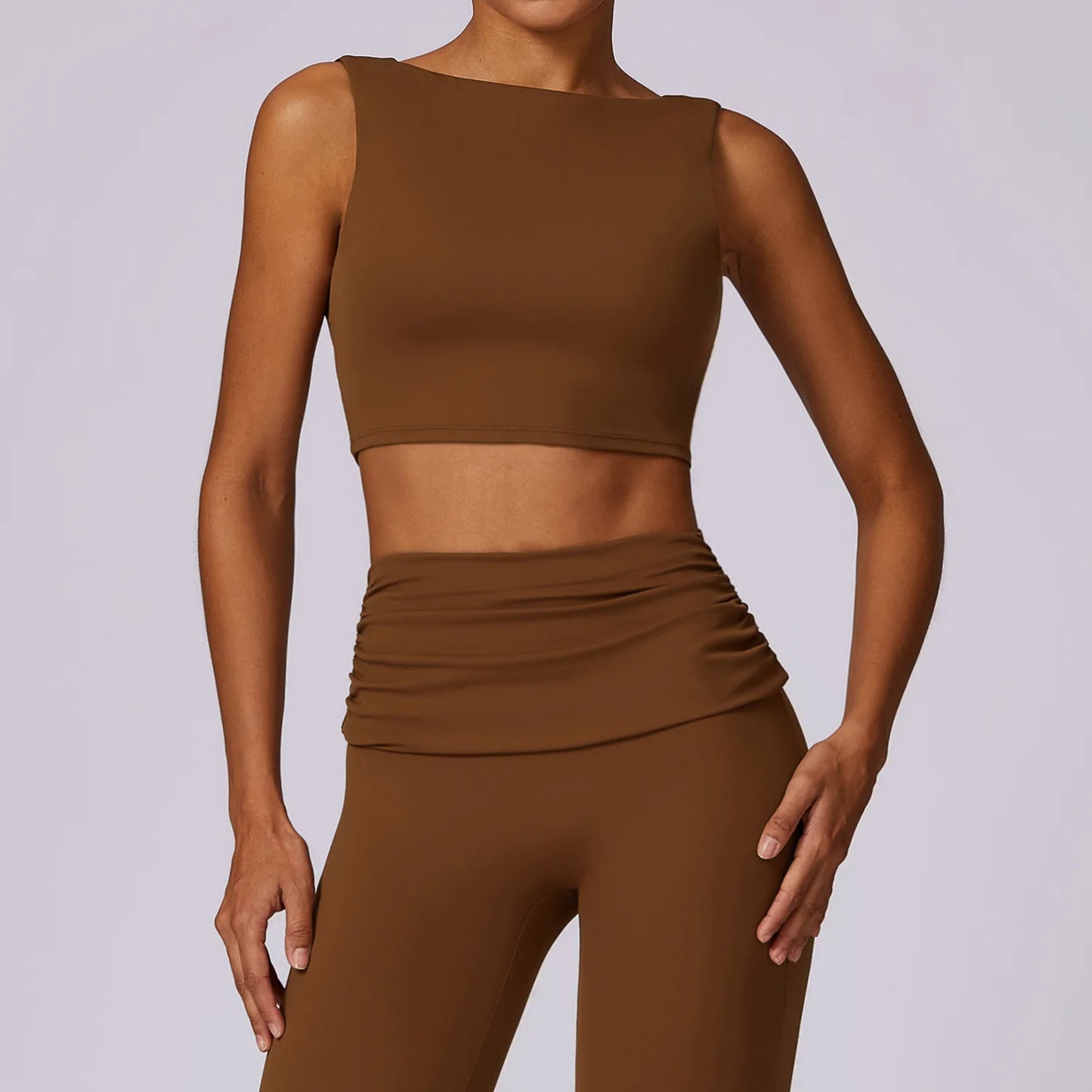 SWELTERING Women's Breathable Fitness Activewear - Nylon/Spandex Sportswear for All Seasons