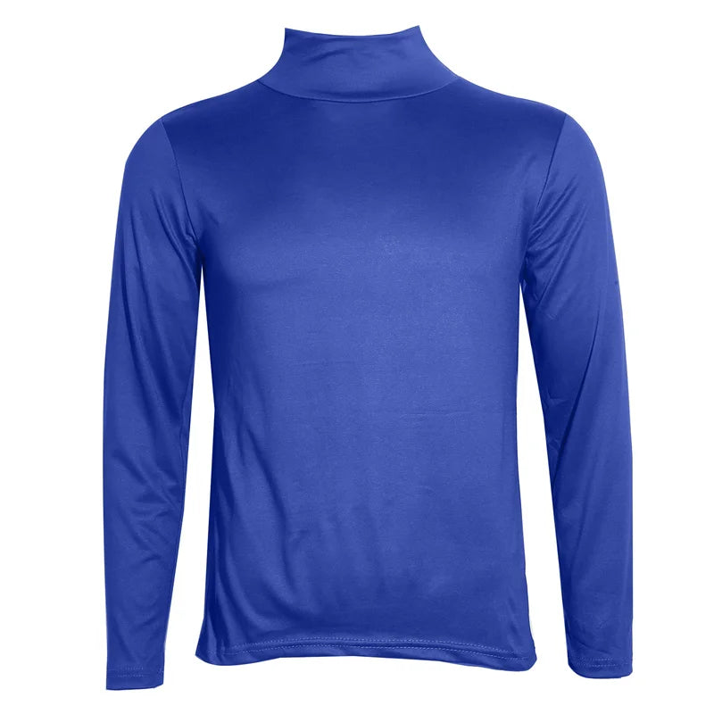 GAOKE Men's Turtleneck Smart Casual Tee – Autumn/Winter Sustainable Top