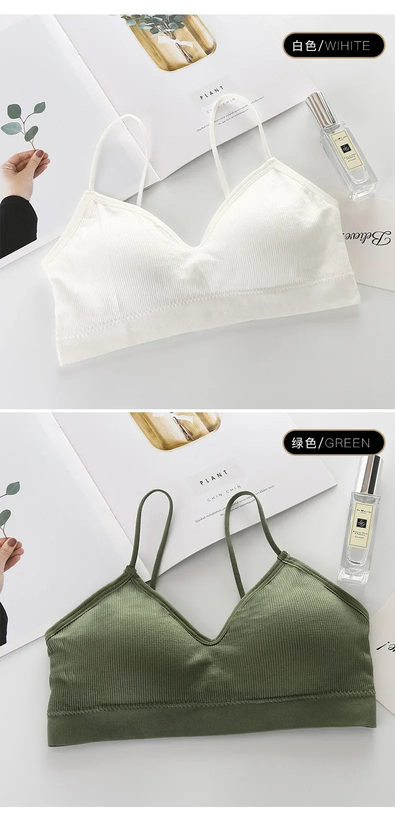 Bra push-up, unlined 