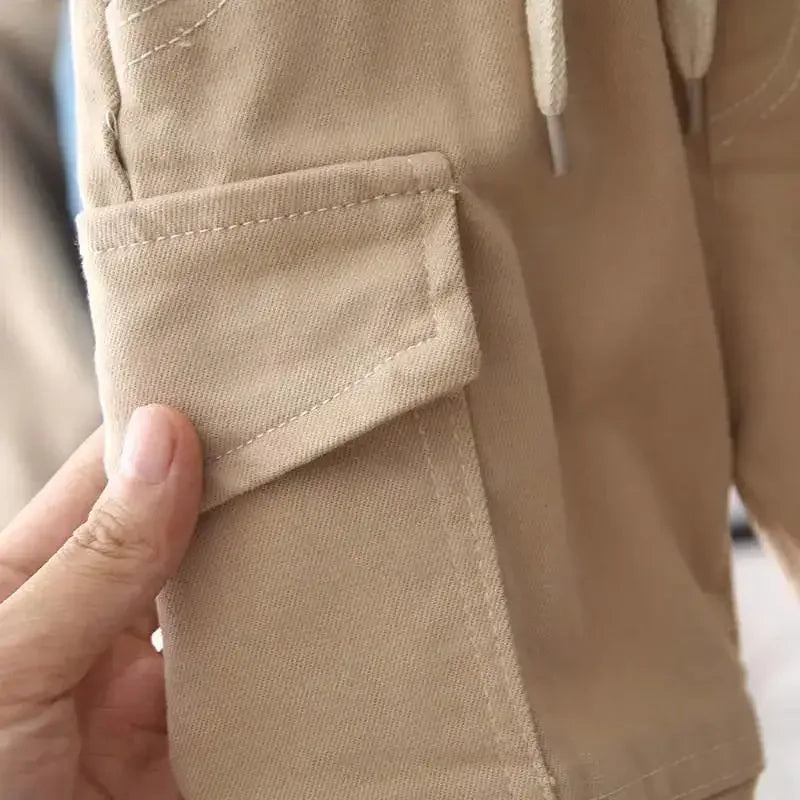 Bonkawoo Unisex Cargo Pants for Kids (Ages 4-6Y) – Comfortable, Stylish, and Perfect for Daily Wear