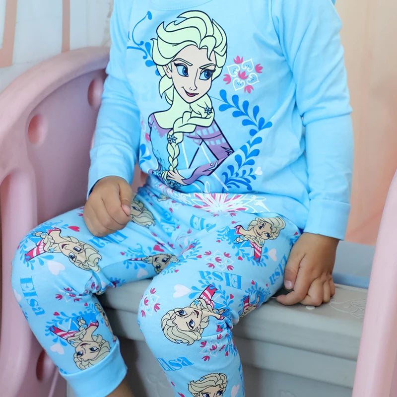 Disney Unisex Cartoon Pajamas for Kids (Ages 4-6Y) – Soft Cotton, Fun & Comfortable for All Seasons