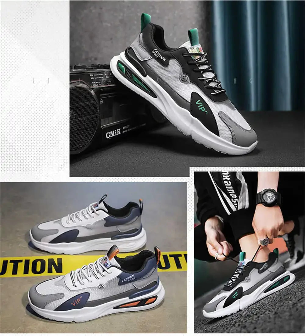 Meinianguan Men's Breathable Canvas Lace-Up Casual Sneakers - Comfortable & Stylish Shoes