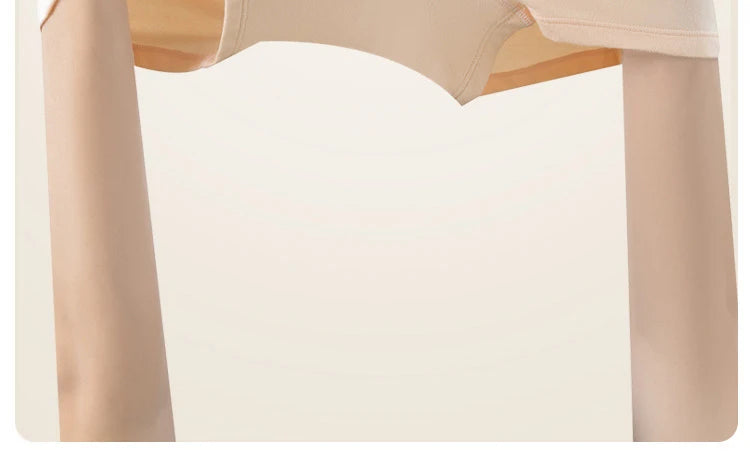 Chen Asta Women High-Rise Cotton Briefs Soft & Comfortable Solid Color Menstrual Panties