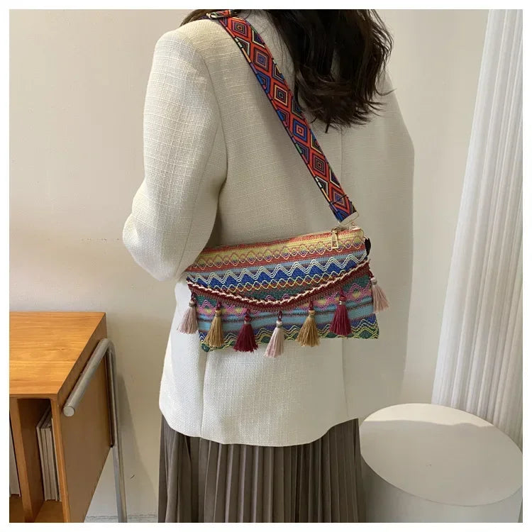 Dawndesslo Soft Pillow Shape Shoulder & Crossbody Bag for Women – Versatile Knitting Design