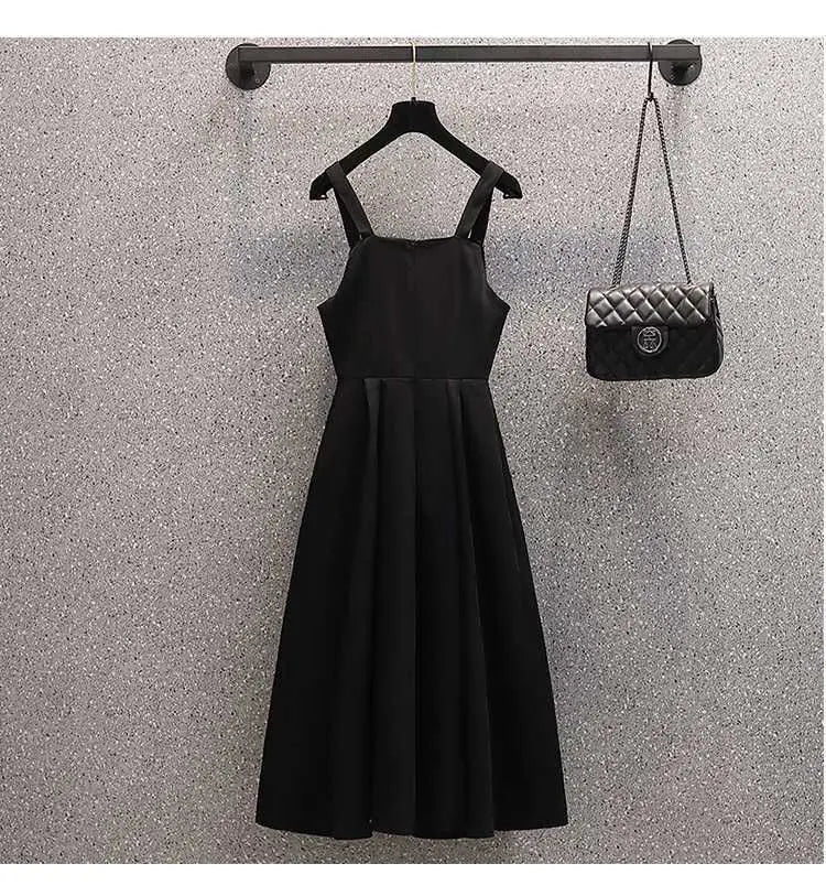 JiaoAmple Women’s Casual Puff Sleeve A-Line Dress – Stylish, Comfortable, and Perfect for Spring & Summer