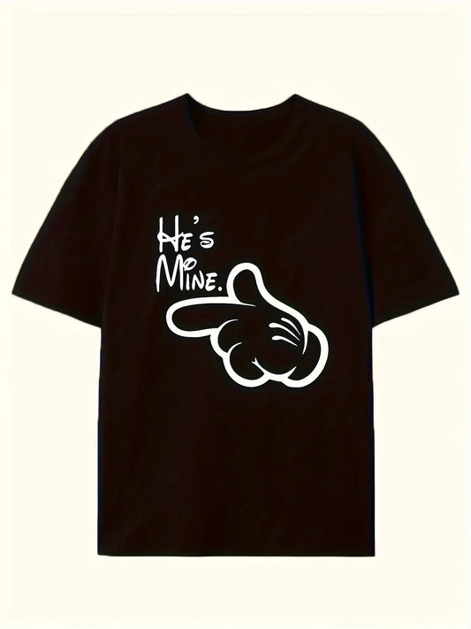 Women's Casual Love Letter Tee (Summer 2025 Collection)