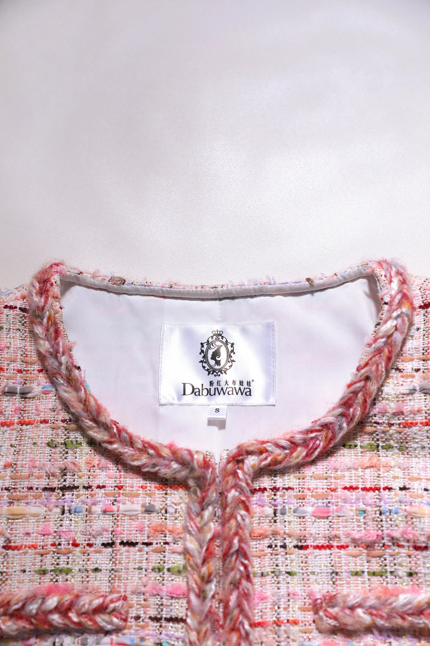 Dabuwawa Women's England Style Plaid A-Line Dress with Tassel, Button, and Patchwork Details – Autumn/Winter Collection