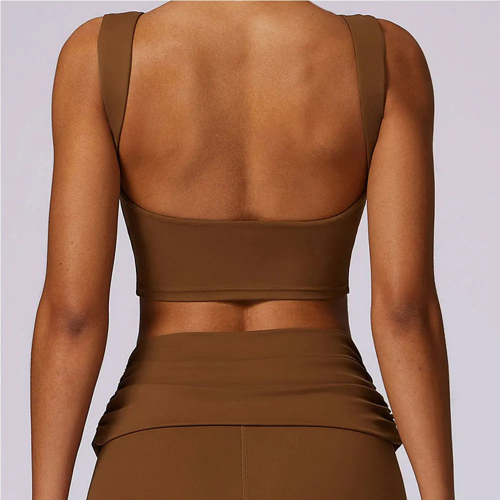 SWELTERING Women's Breathable Fitness Activewear - Nylon/Spandex Sportswear for All Seasons