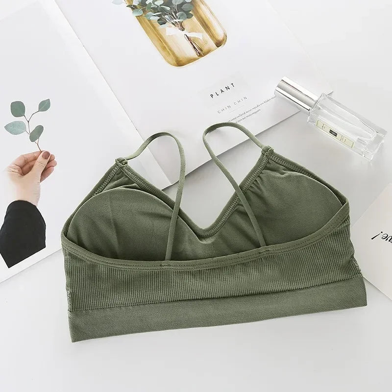 Bra push-up, unlined 
