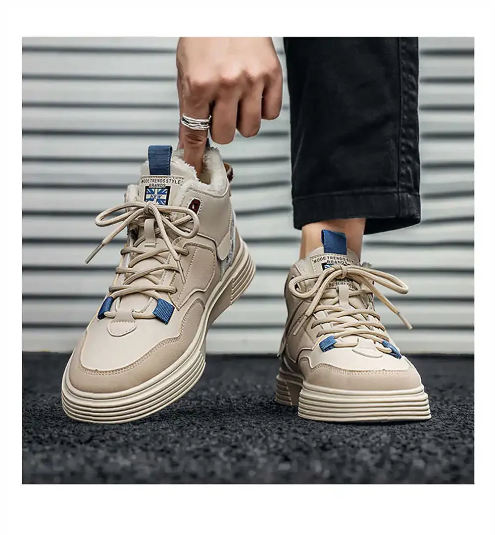 Hundunsnake Breathable Lace-Up Casual Sneakers - Non-Slip, Comfortable, and Stylish for All Seasons
